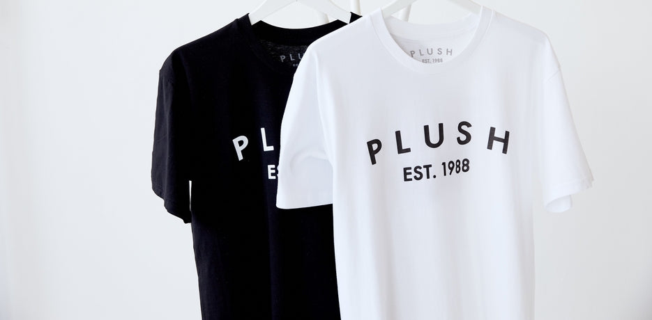 Plush logo tee