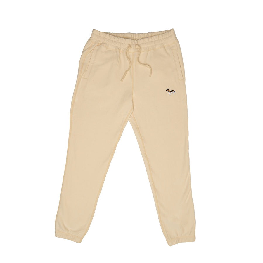 cream sweat pants